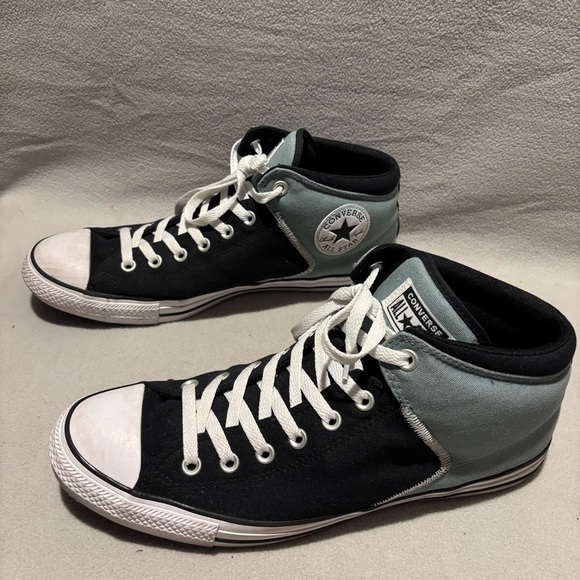 Converse Chuck Taylor All Star High Street Unisex Sneakers 12 A03450F Black Grey - Picture 1 of 9
